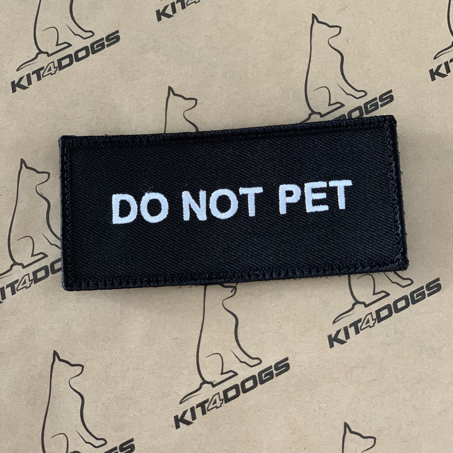 Do Not Pet Patch - Kit4dogs